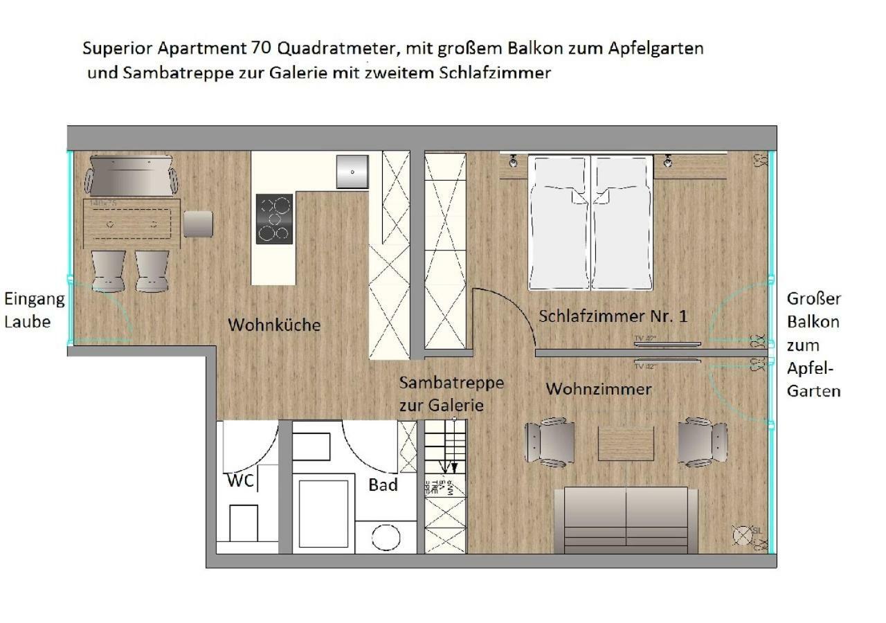 Ferienwohnungen Boardinghouse Bodensee Гаенхофен Екстериор снимка